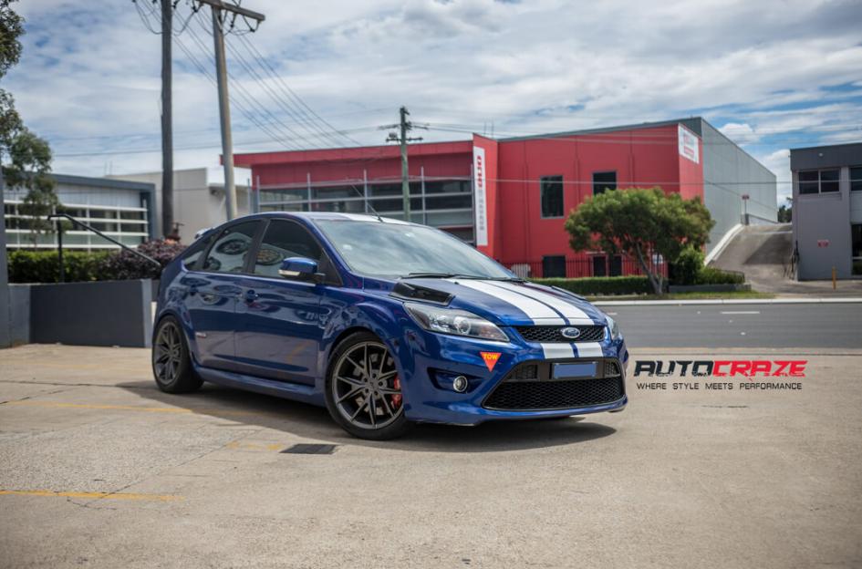 FORD FOCUS  5 STUD  MISANO MATTE GUN METAL